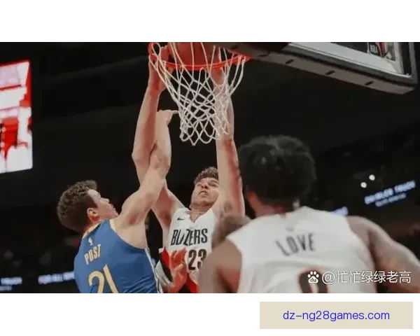 克林根拼抢篮板与阿夫迪亚默契